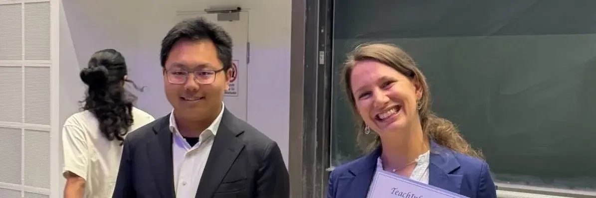 Luise Pufahl receives the TechInfAward 