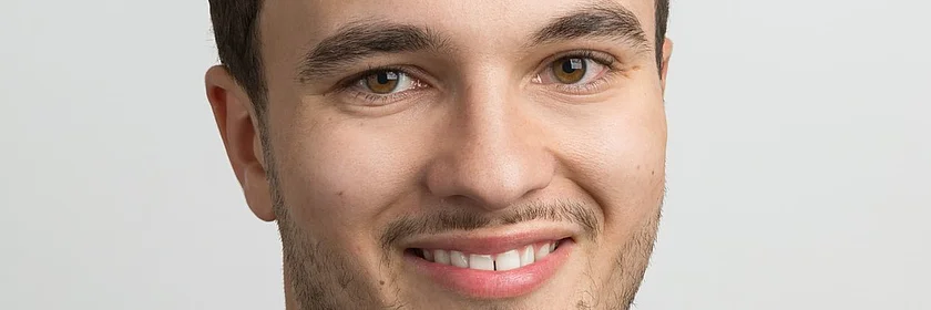 portrait of a young man in a suit