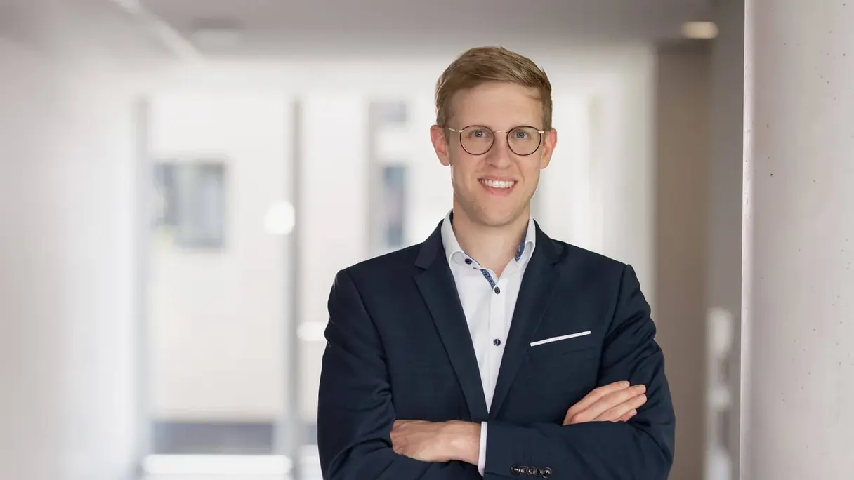 Porträt von Prof. Förderer 