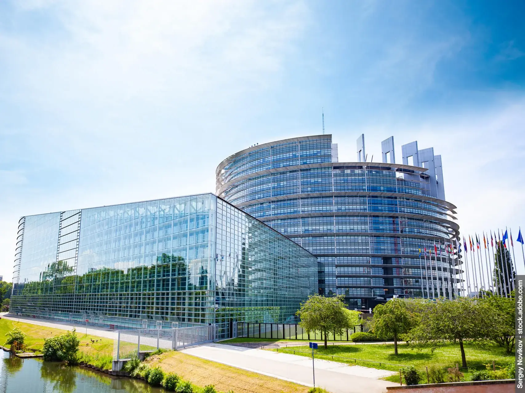 Gebäude des Europäischen Parlaments in Straßburg