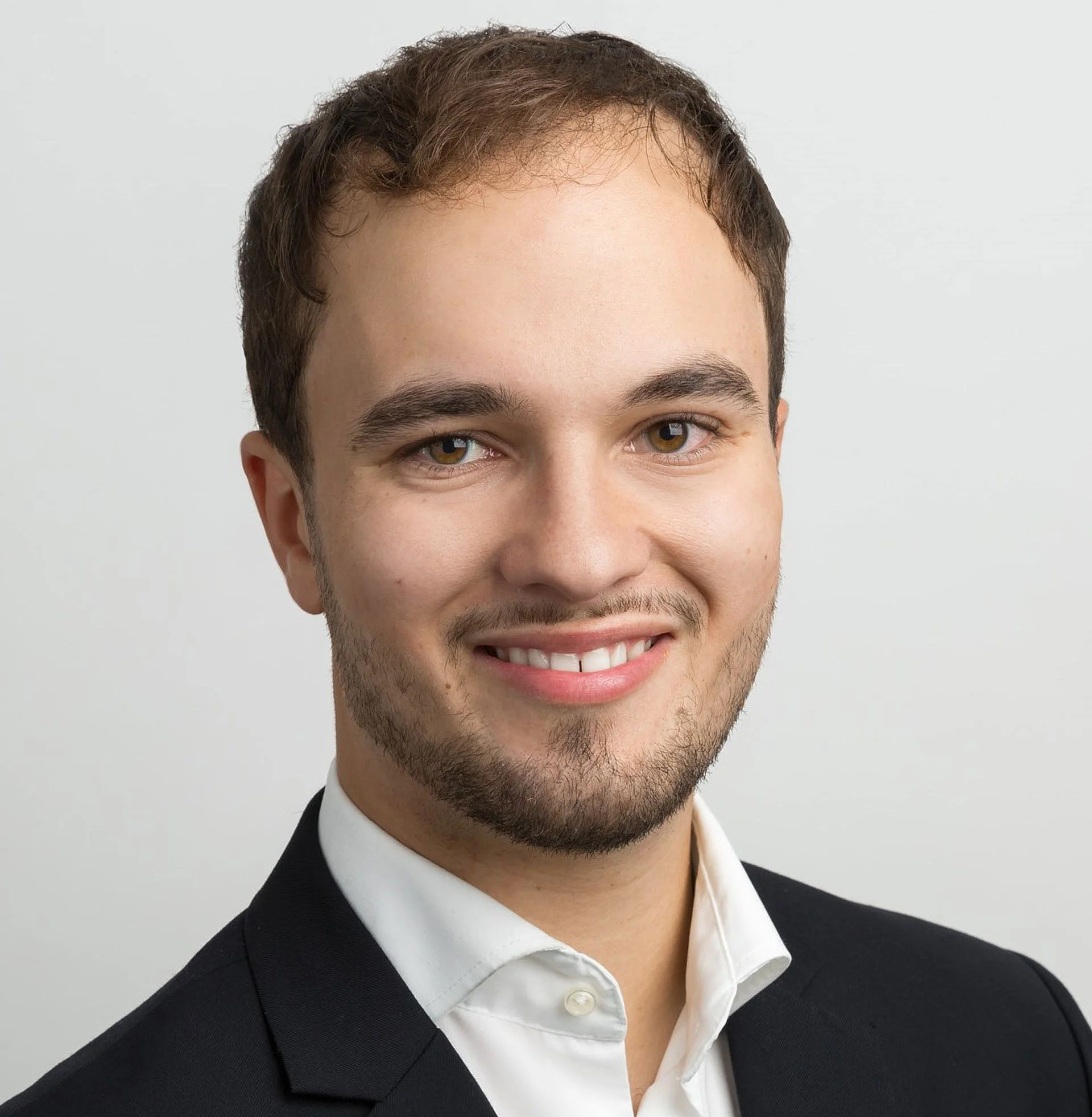 portrait of a young bearded man