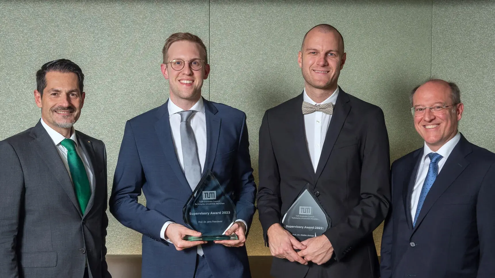 Prof. Förderer erhält den Supervisory Award