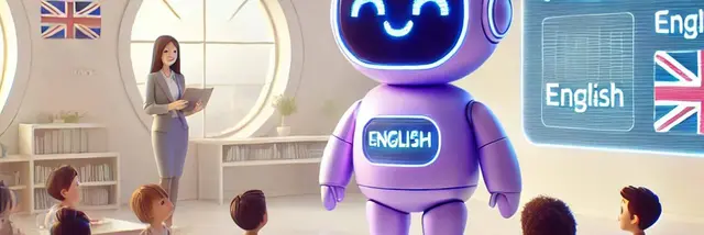 [Translate to German:]  A classroom setting featuring a robot positioned at the front, ready for an educational demonstration.