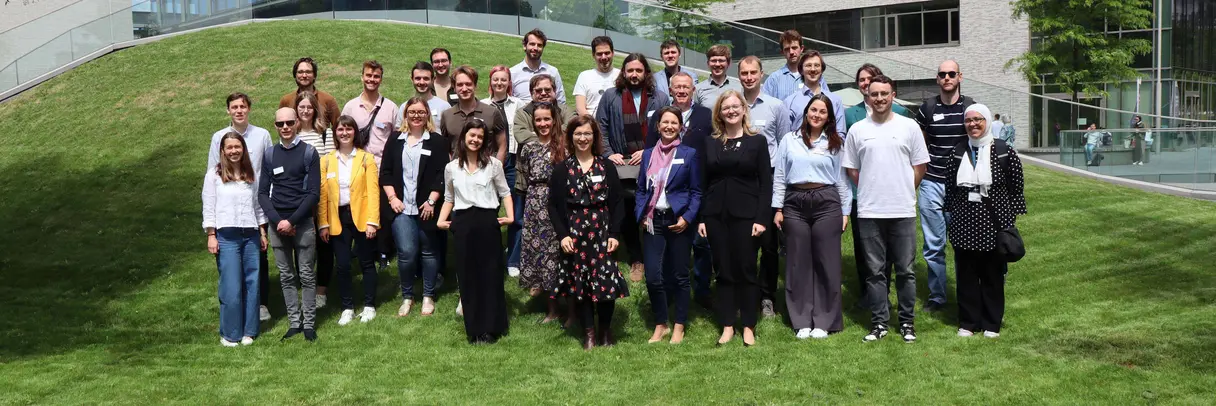 A group of scientists at the EMISA workshop