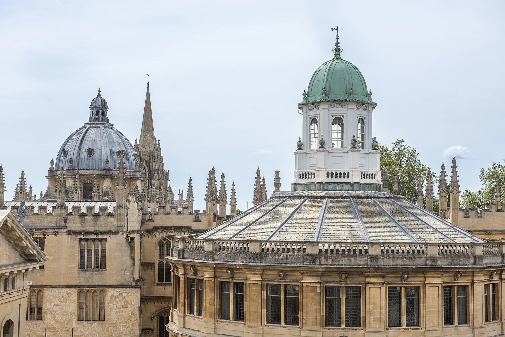 Sheldonian Theatre and Radcliffe Camera, Oxford