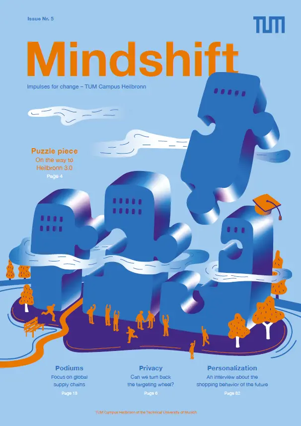 Cover der fünften Ausgabe des Mindshift-Magazins